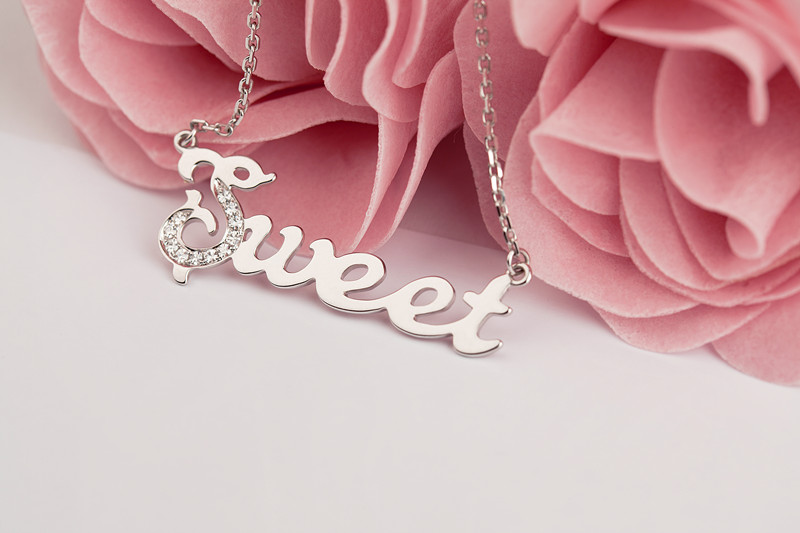 慕蒂卡珠宝  甜蜜系列-sweet 18K钻石项链（吊坠，项链）